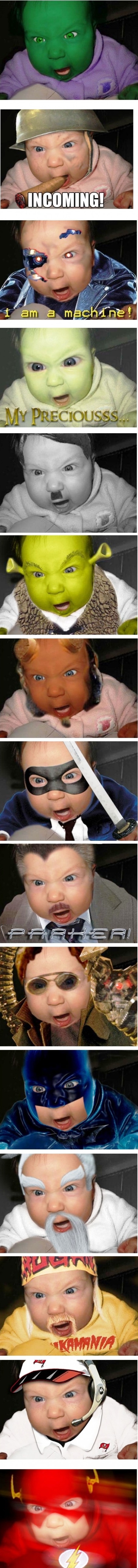 Wkurzony dzieciak po Photoshopie Wkurzony dzieciak po Photoshopie