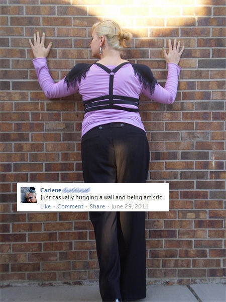 Ups, znów zapozowałam! Ups, znów zapozowałam!