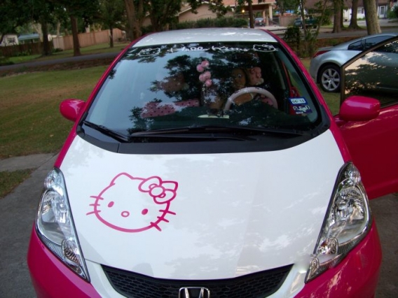 Hello Kitty Honda Hello Kitty Honda
