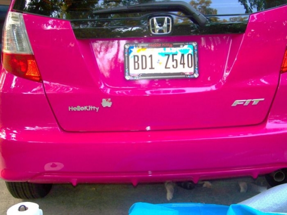 Hello Kitty Honda Hello Kitty Honda
