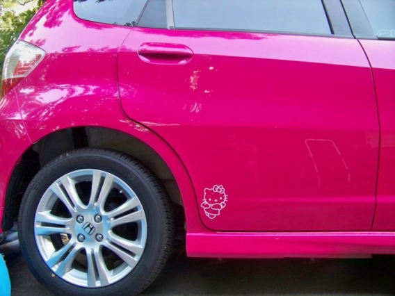 Hello Kitty Honda Hello Kitty Honda