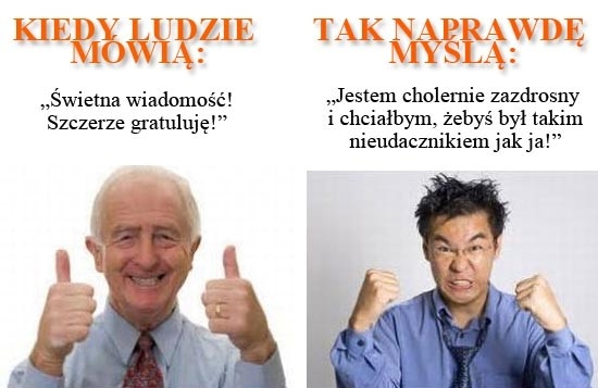 Co m&oacute;wią, a co myślą?