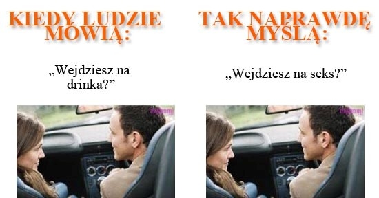 Co m&oacute;wią, a co myślą?