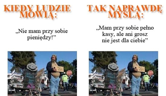 Co m&oacute;wią, a co myślą?