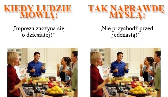 Co m&oacute;wią, a co myślą?