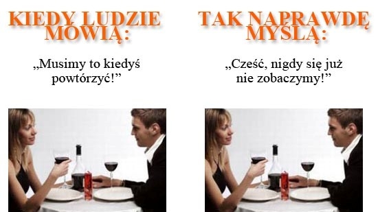 Co m&oacute;wią, a co myślą?