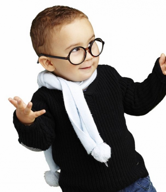 Słodkie dzieciaki w okularach Słodkie dzieciaki w okularach