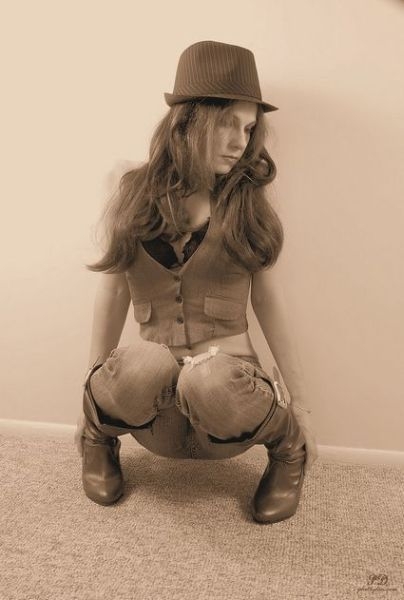 Modelki w dziwnych pozach