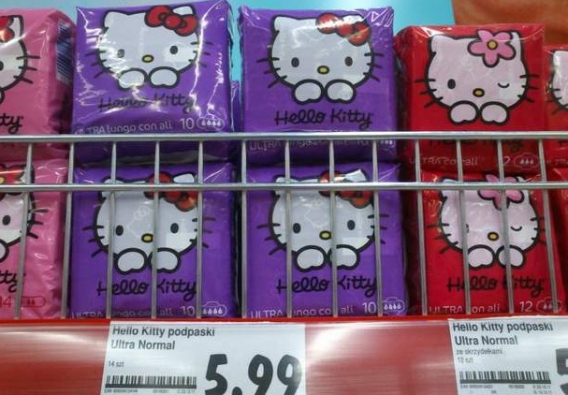 Podpaski Hello Kitty Podpaski Hello Kitty